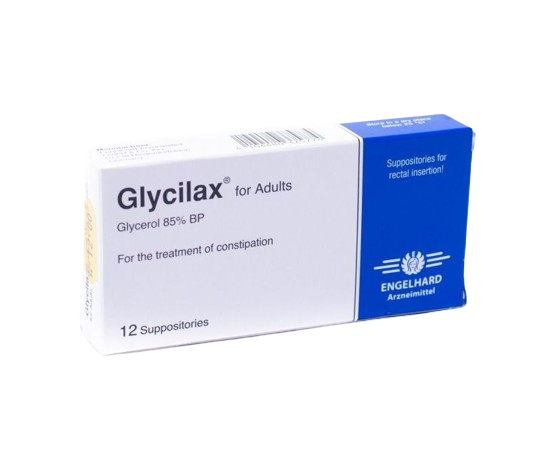 Glycilax Adult Suppositories 12's