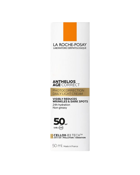 Anthelios Age Correct SPF50 Anti Aging Invisible Sunscreen with Niacinamide 50mL