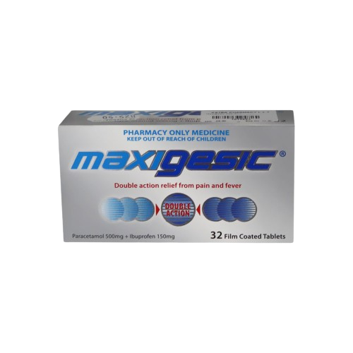 MAXIGESIC 500/150 TAB 32S