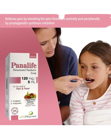 Panalife 120Mg/5Ml Syrup 100Ml