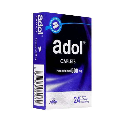 Adol Caplets 500mg 24's