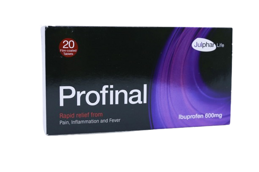 Profinal 600Mg Tabs 20'S