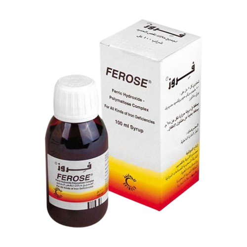 Ferose 50 mg / 5 ml Syrup 100 ml