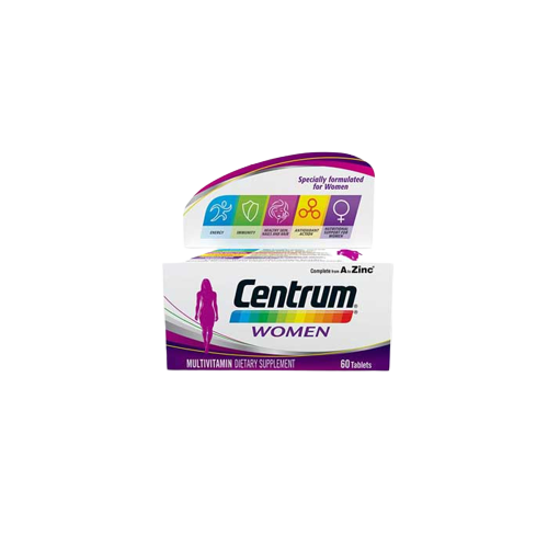 Centrum Women A To Zinc Multivitamin Tablets 60's Bottle