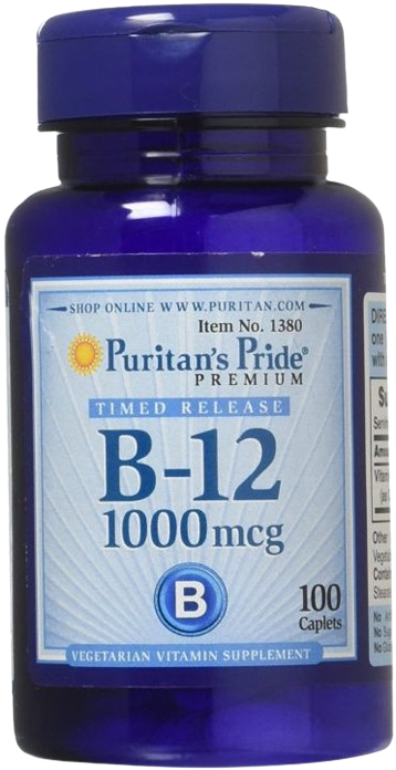 PuritanS Pride Vitamin B 12 1000 Mcg Tablets