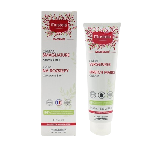 Mustela 3 In 1  Stretch Marks Cream Fragrance Free 150ml