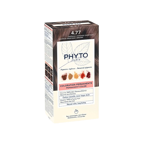 Phyto color Hair Color 4.77 intense chestunut brown