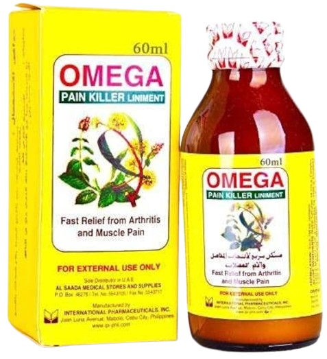 Omega Pain Killer Liniment 60ml