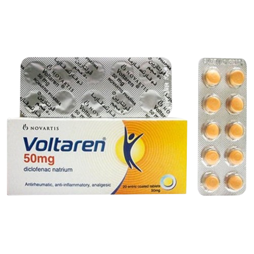 Voltaren 50mg Tablets 20's