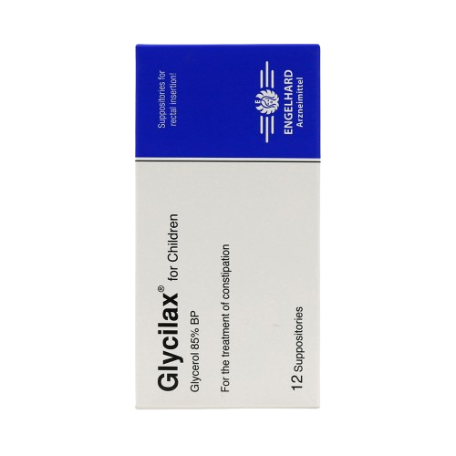 Glycilax 0.75g Children Suppositories 12s