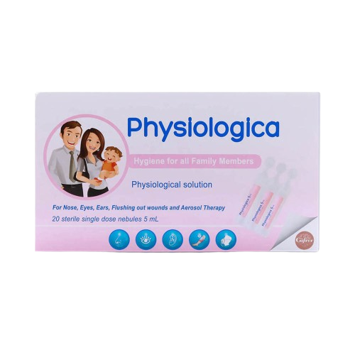 Physiologica Nasal & Ophthalmic Solution 5ml Doses 20's