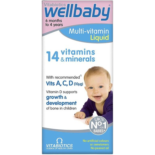 Vitabiotics Wellbaby multivitamin Infant Liquid 150ml