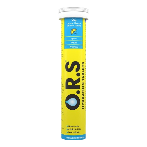 ORS Lemon Soluble Tablets 24's