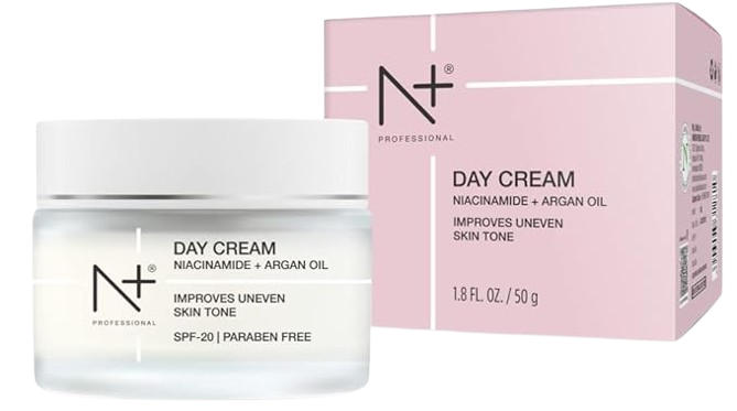 N+ Day Cream Niacinamide + Argan Oil SPF 20 50G