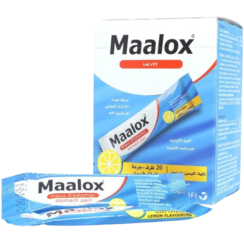 Maalox Plus Suspension Sachets 20's