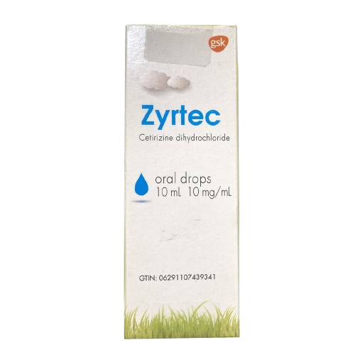 Zyrtec Oral Drops 10Ml 1%