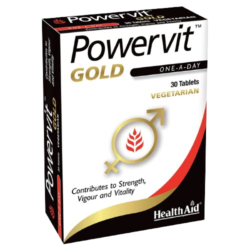 Health Aid PowerVit GOLD Tablets 30 tab