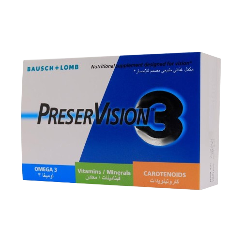 PreserVision 3 Capsules 60's