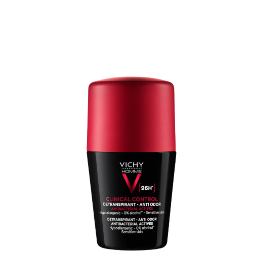 Vichy Homme Clinical Control 96HR Protection Anti-Perspirant Roll-on Deodorant 50mL
