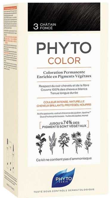 PHYTO COLOR 3 DARK BROWN