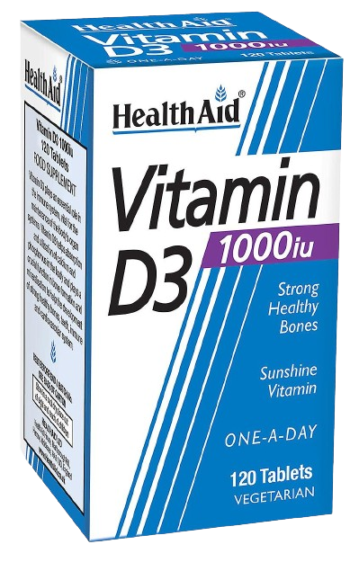 Health Aid Vitamin D3 1000Ui 30 Tablets