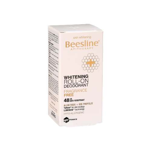 BEESLINE Whitening Roll-On Deodorant Fragrance-Free 50mL