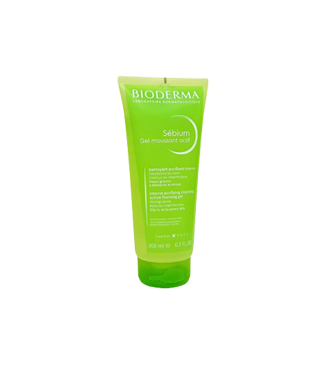 Bioderma Sebium gel moussant actif 200 ml