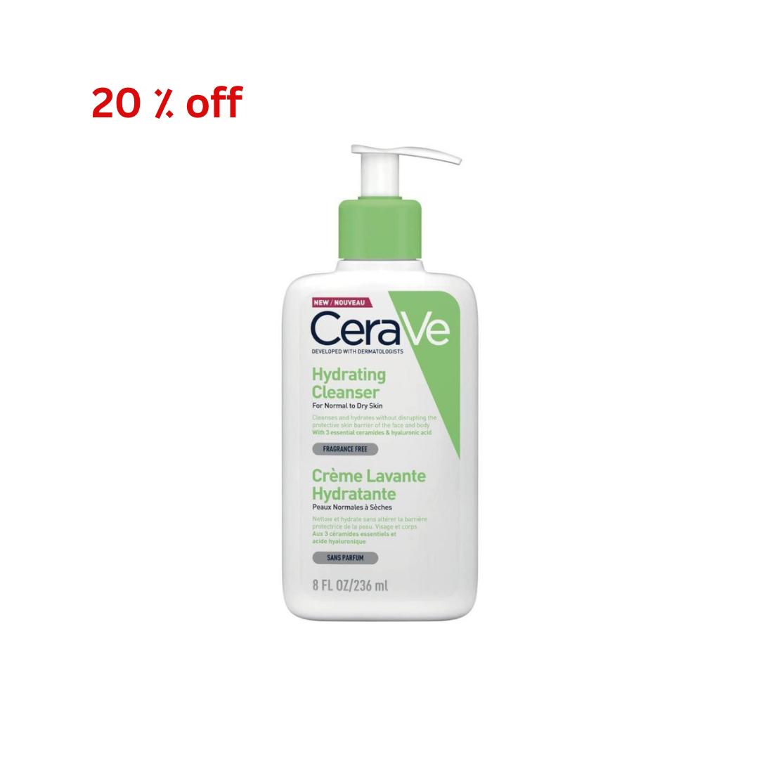 CERAVE SA Smoothing Cleanser for Normal, Dry and Rough Skin 236mL