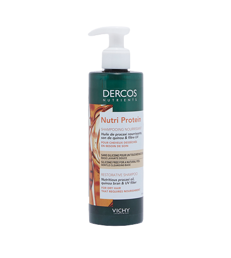 Vichy Dercos Nutrients Nutri-Protein Shampoo for Dry and Damaged Hair 250mL