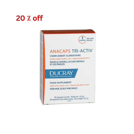 Ducray Anacaps Food Supplement For Hair Loss 26g