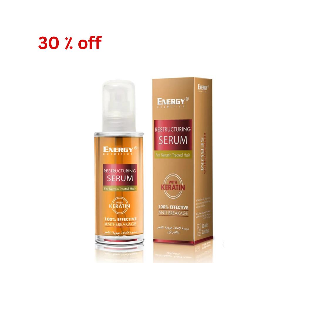 Energy Cosmetics Restructuring Serum With Keratin | 60 Ml