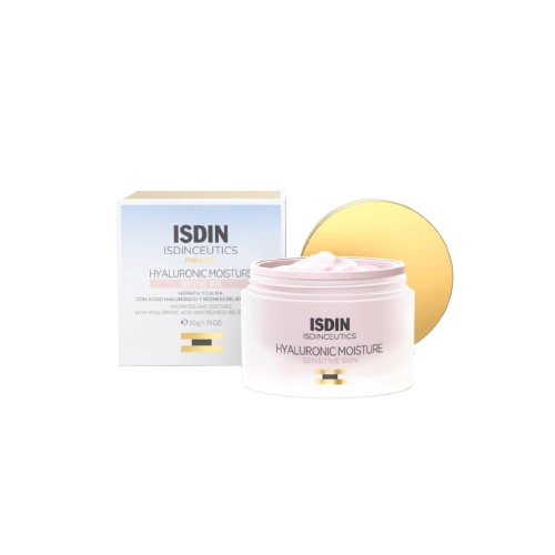 Isdin Isdinceutics Hyaluronic Moisture Face Cream For Sensitive Skin 50g