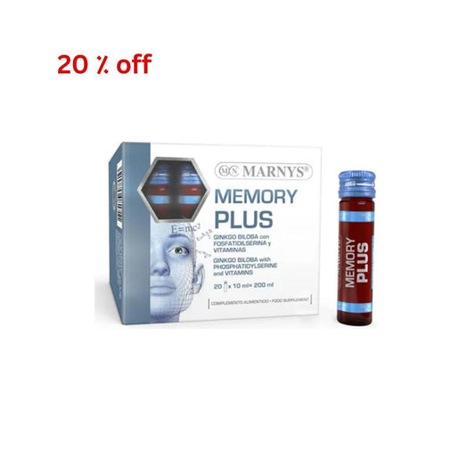 Marnys Memory Plus Vial 20's