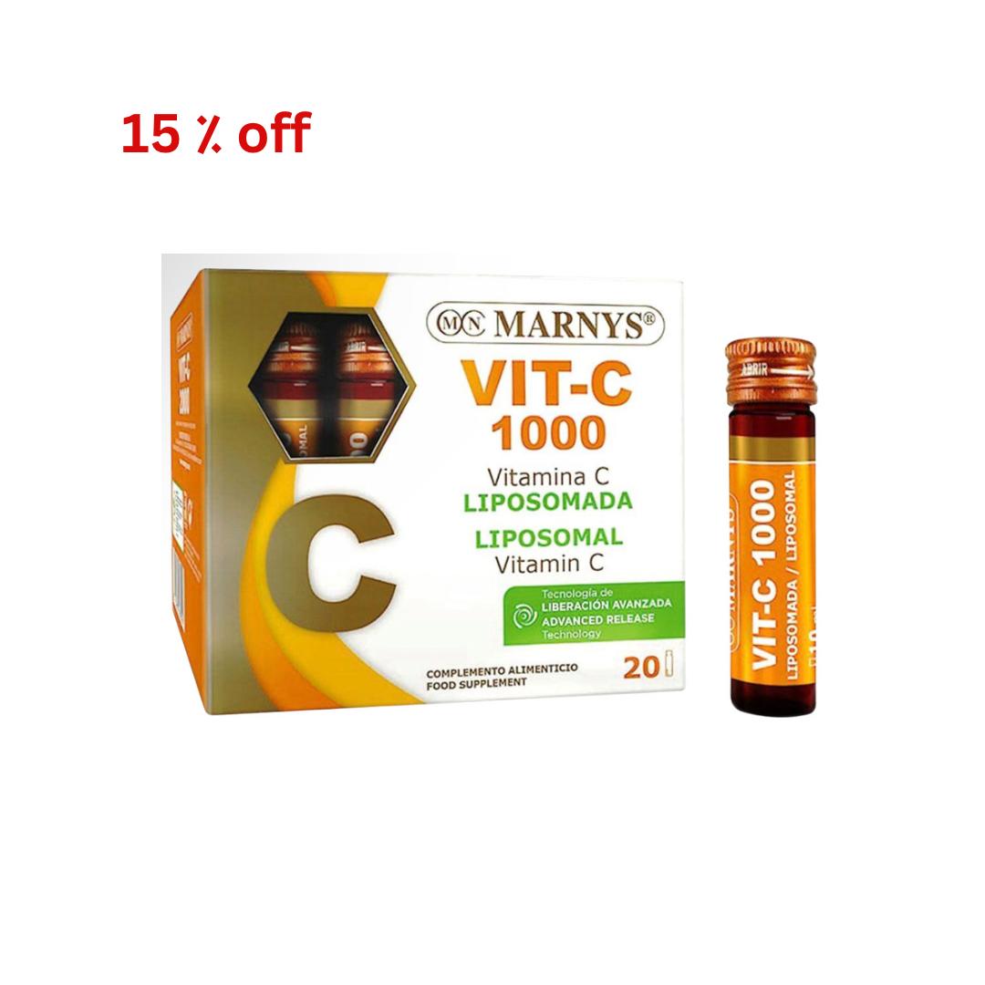 Marnys Vitamin C 1000 Liposomal 10ml Vials 20's