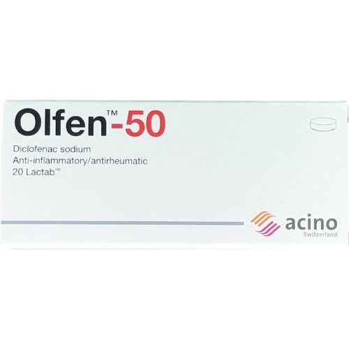 Olfen 50Mg Tab 20'S