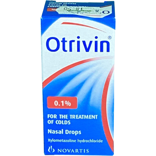 Otrivin Nasal Drops Adult 0.1% 10ml