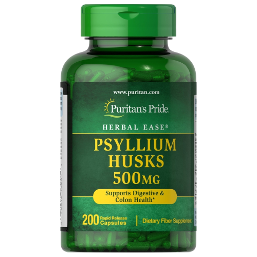Puritan’s Pride Psyllium Husks 500 mg