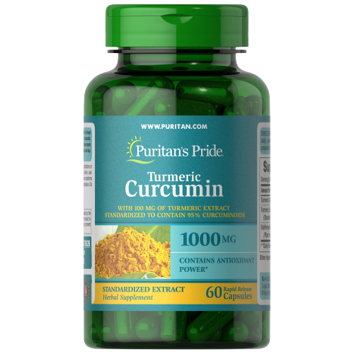 Puritan’s Pride Turmeric Curcumin with Bioperine 1,000 mg