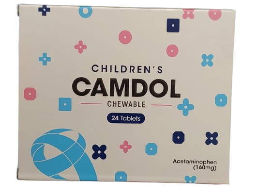 Children's Camdol Paracetamol 160mg Chewable Tablets