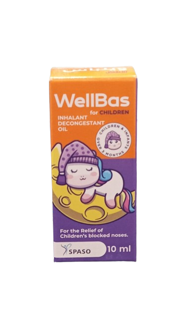 WELLBAS for children INHALANT DECONGESTANT OIL 10ml