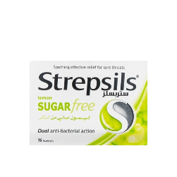 Strepsils Lemon Sugar Free Lozenges