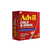 Advil Cold & Sinus Coated Caplets 20's