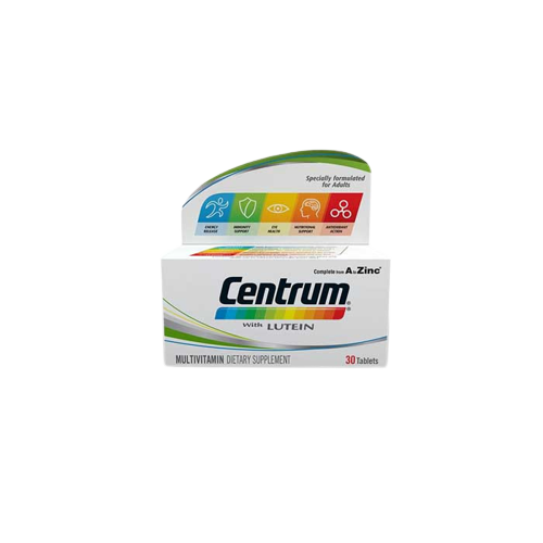 Centrum With Lutein 30 Tablets