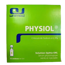 Physiol 0.9% Saline Solution 5 mL 10's