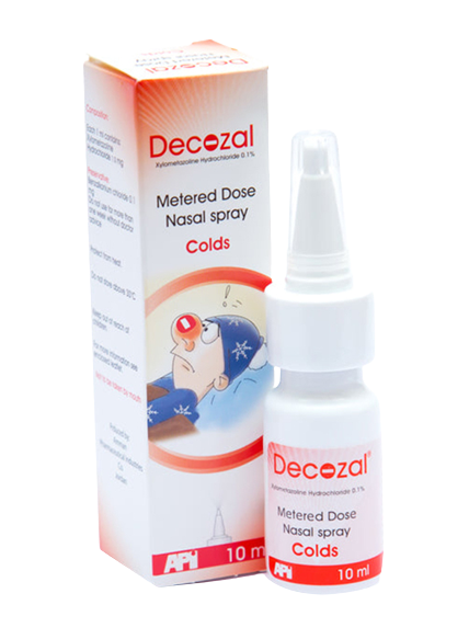 Decozal 0.1% Nasal Spray 10Ml