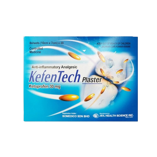 Kefentech 30mg Plaster Sheets 20 sheets