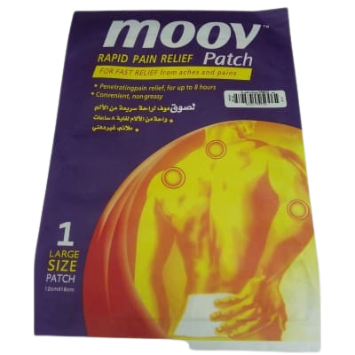 Moov rapid relief 1 large size patch