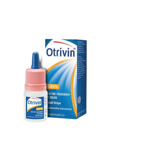 Otrivin 0.05% Paediatric Nasal Drops 10 ml