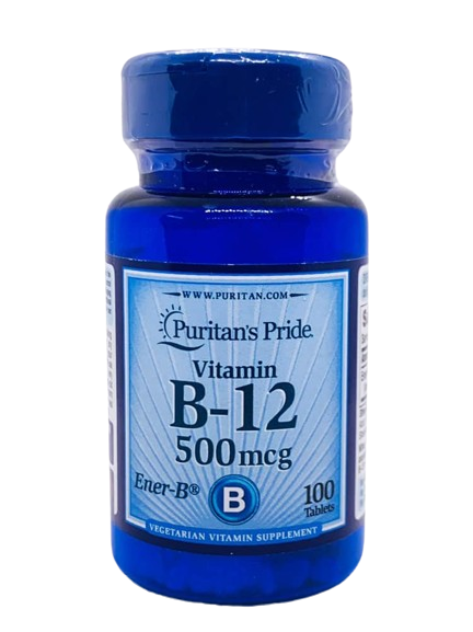 PuritanS Pride Vitamin B 12 500Mcg Tablets