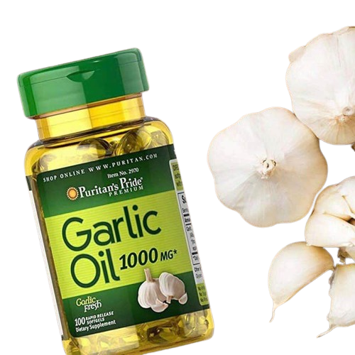 PURITAN'S PRIDE GARLIC OIL 1000MG SOFTGEL 100S